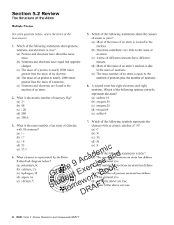 ON Science 9 Exercise and Homework Book