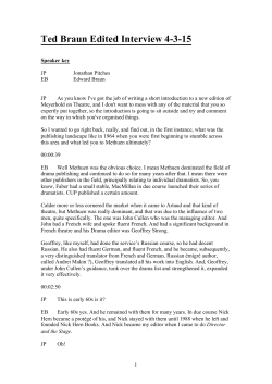 Ted_Braun_Edited_Interview_4-3-15 corrected