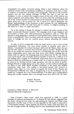 immediately into giddy, irreverent joking. What is most distinctive