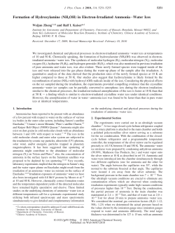 Formation of Hydroxylamine (NH2OH) in Electron