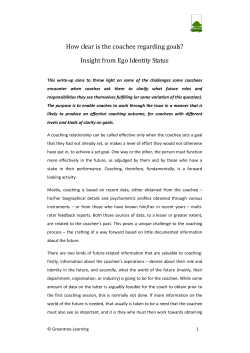 Insight from Ego Identity Status