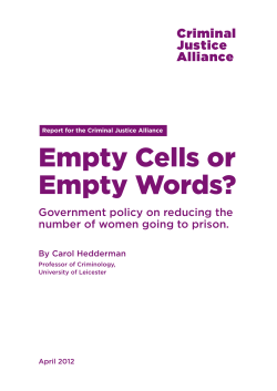 Empty Cells or Empty Words?