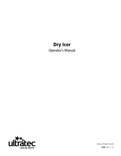 Dry Icer - Ultratec FX