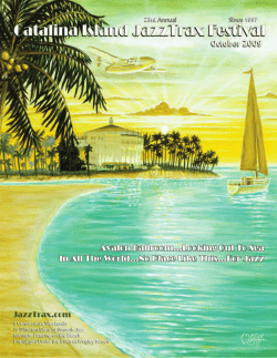 Appearing on Smooth Jazz Island JazzTrax