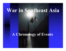 War in Southeast Asia