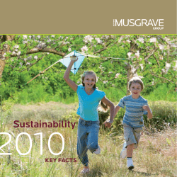 Sustainability - Musgrave Group