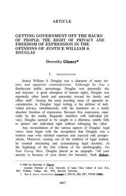 Getting Government off the Backs of People