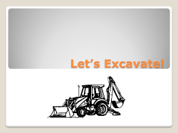Let`s Excavate!
