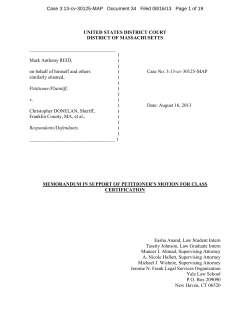 Plaintiff`s Memorandum in Support of Motion for