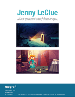 About Jenny LeClue