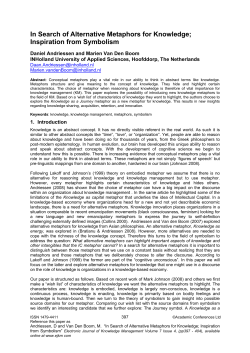 PDF (free) - Electronic Journal of Knowledge Management