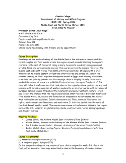 Hist 122 - Oberlin College