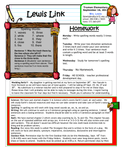 Lewis Link - Rolla Public Schools