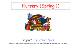 Nursery (Spring 1) - Bewley Primary School