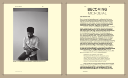 becoming microbial - Scapegoat Journal