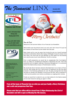 Christmas 2015 - Financial Linx