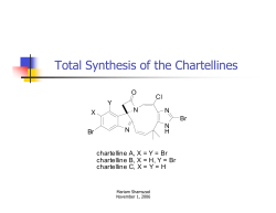 Total Synthesis of the Chartellines