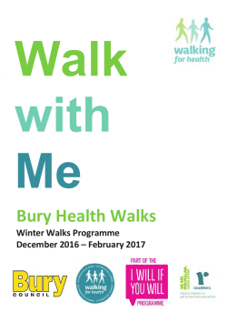 Bury Health Walks - Walking for Health