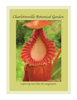 Charlottesville Botanical Garden