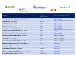 Specialty focus Thursdays, 11-12 am CST on: Register or