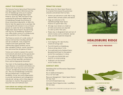 Healdsburg Ridge Open Space Preserve