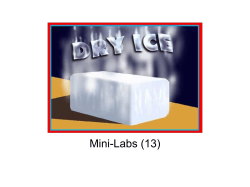 Dry Ice - tclauset.org