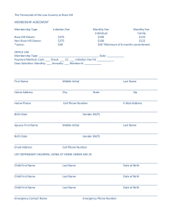 Tennis Application REVISED - Tennisclub of the Low Country at