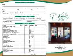 Customer Information Credit Card Orders Order Form