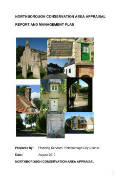 maxey conservation area and village