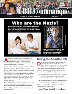 in CBR`s May 2016 Communiqu&eacute;