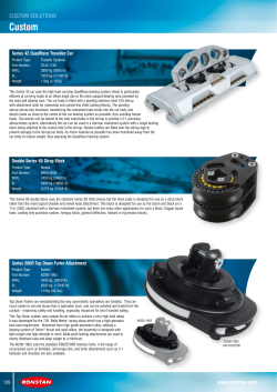 Ronstan Custom Solutions