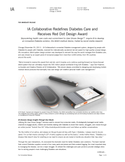 Press Release - IA Collaborative