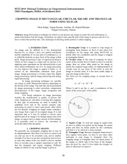 Cropping image in rectangular, Circular, Square and