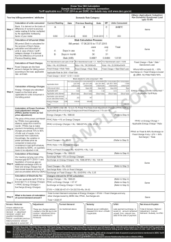 to Know Your Bill Calculation - Tata Power Delhi Distribution Limited