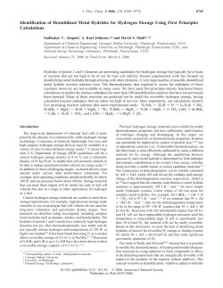 Identification of Destabilized Metal Hydrides for Hydrogen Storage