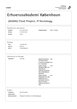 Untitled - KEA Opgaver