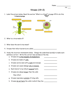 Viruses (19-2)