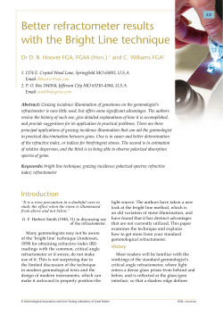 Bright Line Technique - Stone Group Laboratories