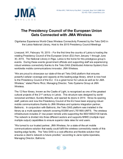 The Presidency Council of the European Union Gets