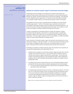 Print Section - Chancellor - Maricopa Community Colleges