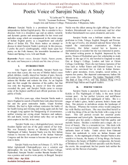 - International Journal of Trend in Research and