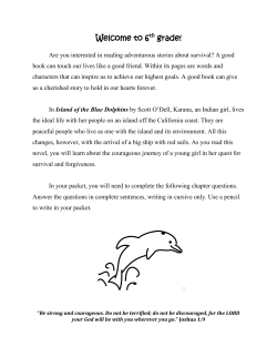 Entering 6th Grade - Florida Christian School