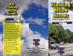 Flashing Yellow Arrows Flashing Yellow Arrows