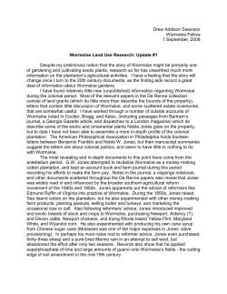 Drew Swanson: Hargrate Library Research Updates