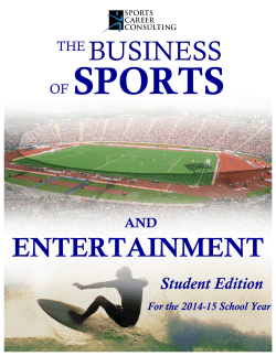 the business entertainment - Loudoun County Public Schools