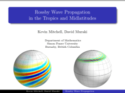 Rossby Wave Propagation in the Tropics and Midlatitudes