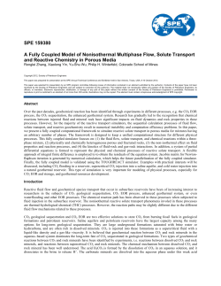 1HSPE 159380 A Fully Coupled Model of Nonisothermal Multiphase