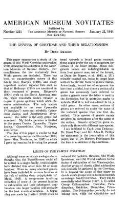 american museum novitates - AMNH Library Digital Repository