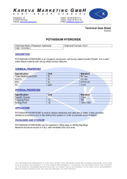 Potassium Hydroxide