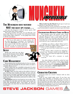 Rules - The World of Munchkin